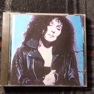 Cher Album with Black Leather Jacket Cover